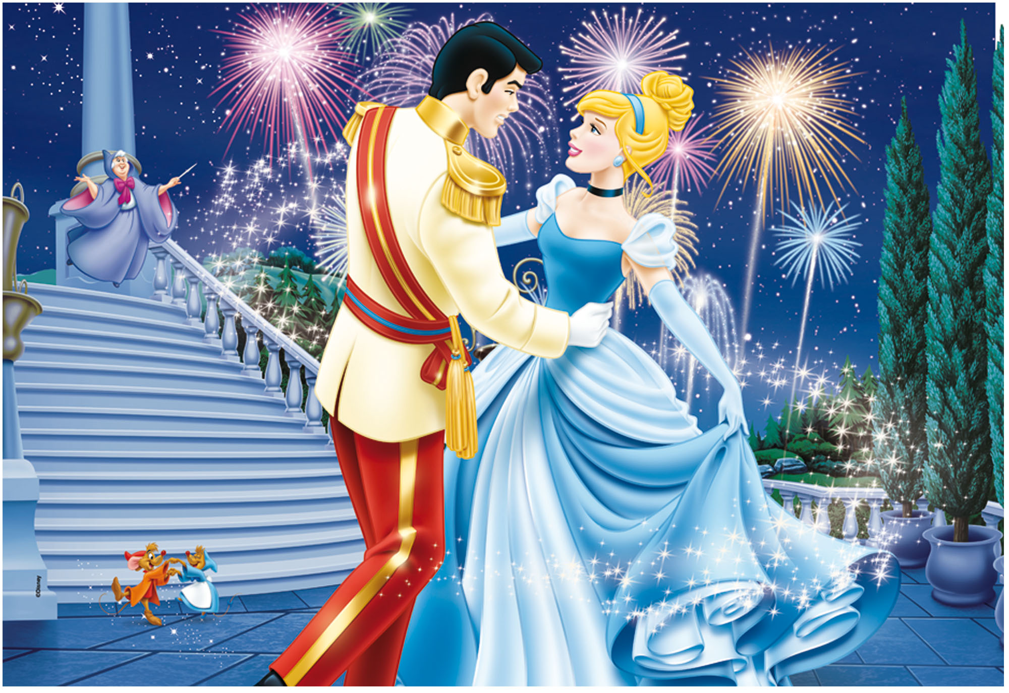 Lisciani Disney Maxi Floor 35 Cinderella puzzle double-face 35 pezzi