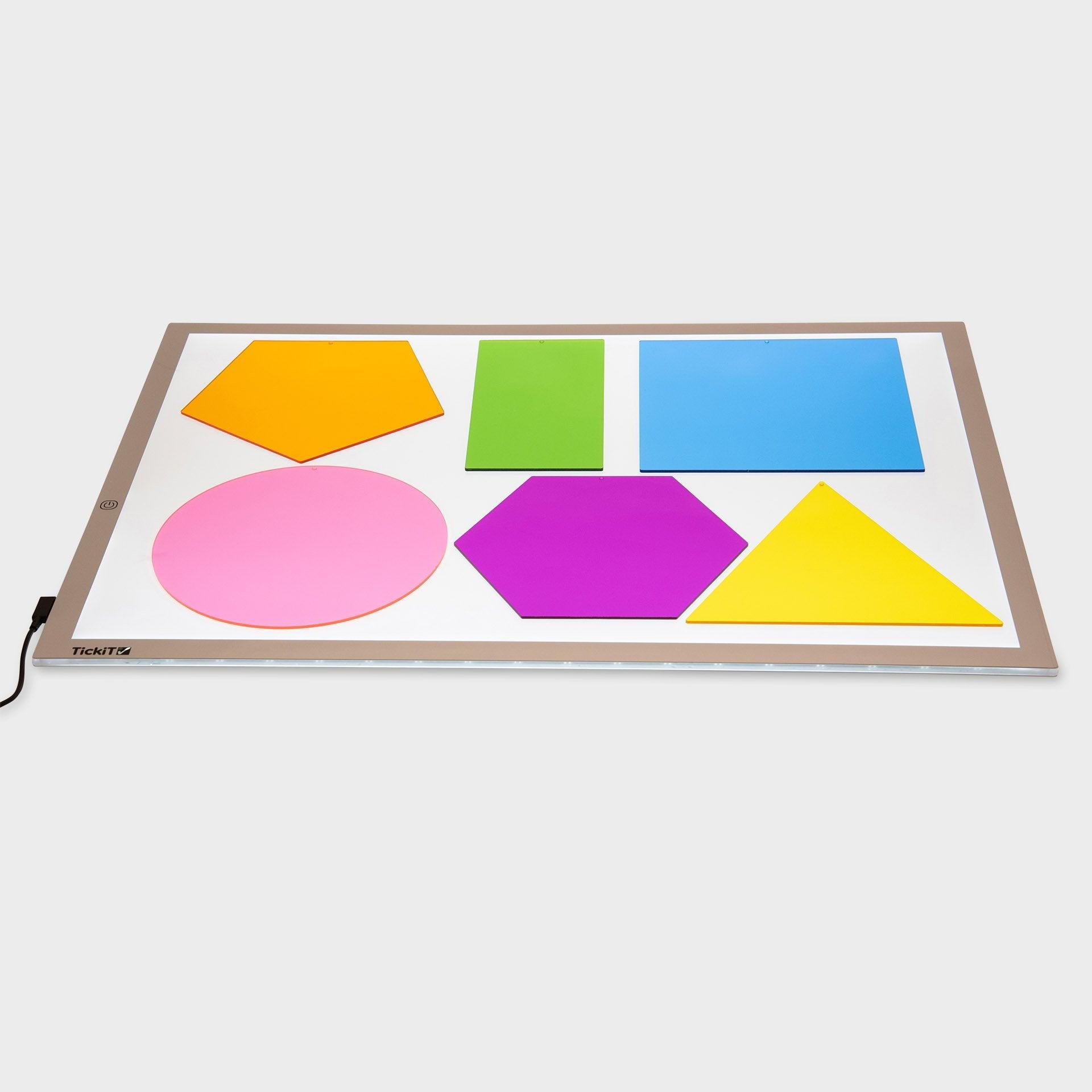 Tickit Jumbo Colour Mixing Shapes forme 6 pezzi giganti