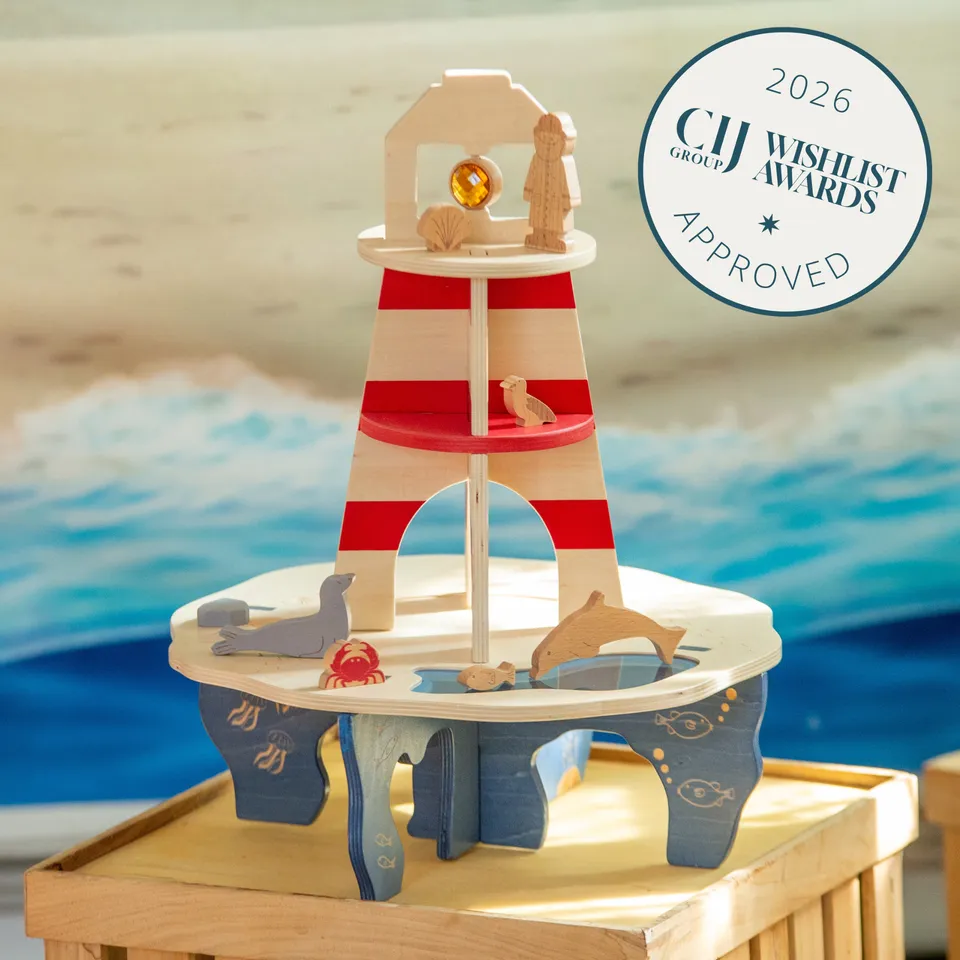 Tickit Lighthouse Island playset legno faro 9 pezzi