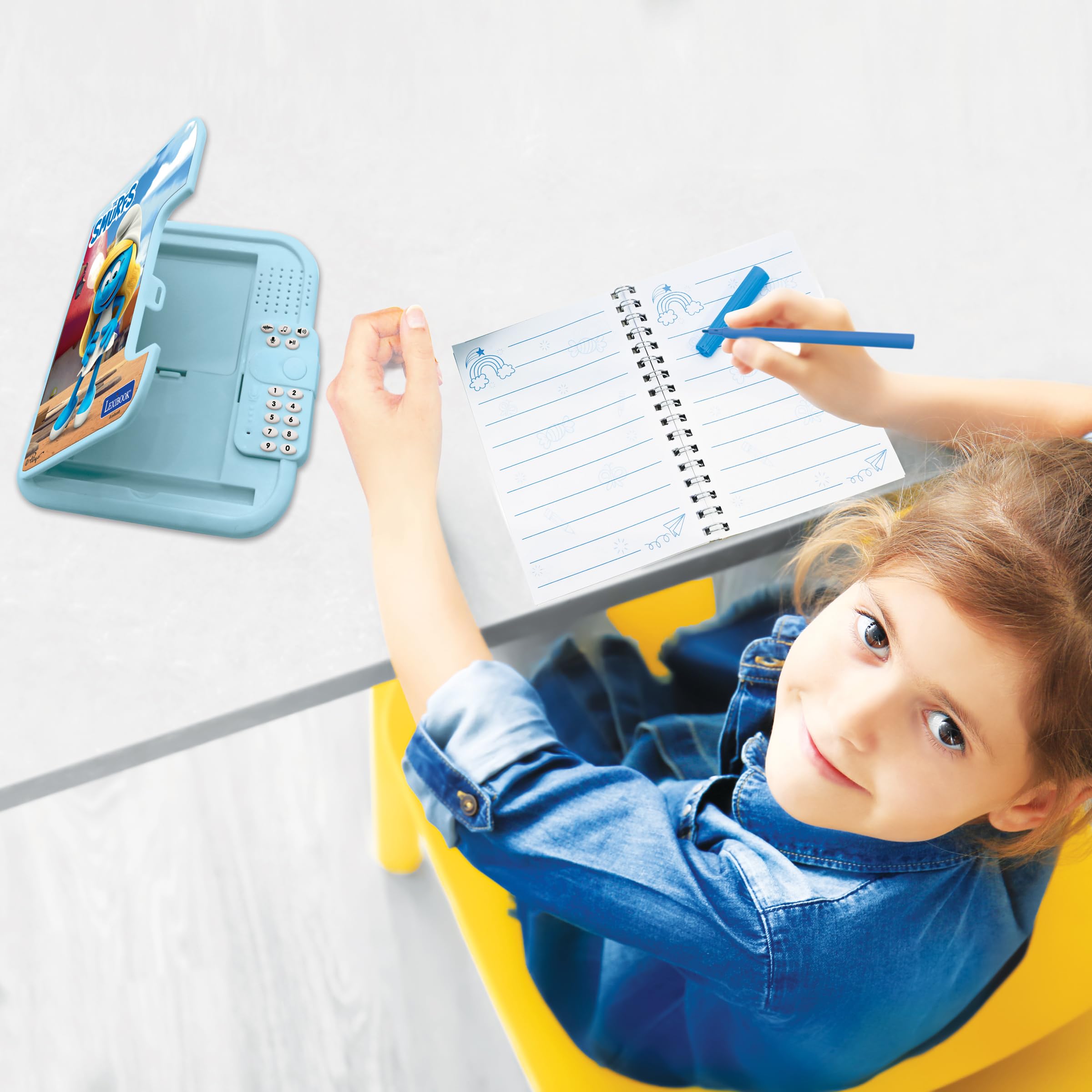 Lexibook I Puffi SD50SF diario elettronico blu