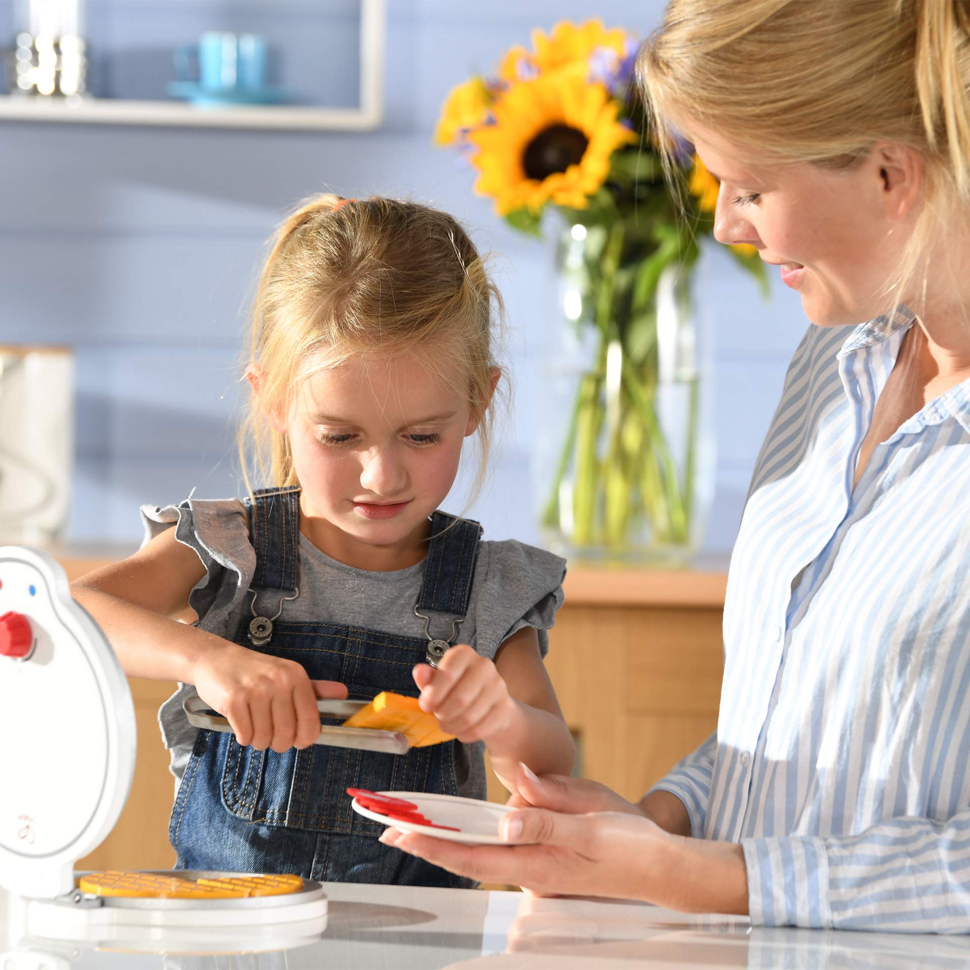 Hape E3138 set waffle cucina giocattolo con fragole
