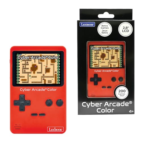 Lexibook Cyber Arcade JL2389LXB console portatile rossa 200 giochi