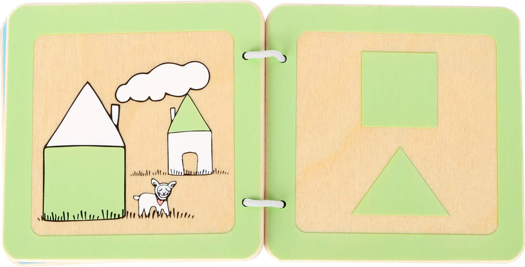 smallfoot Lotta 10861 libro legno forme 12 mesi