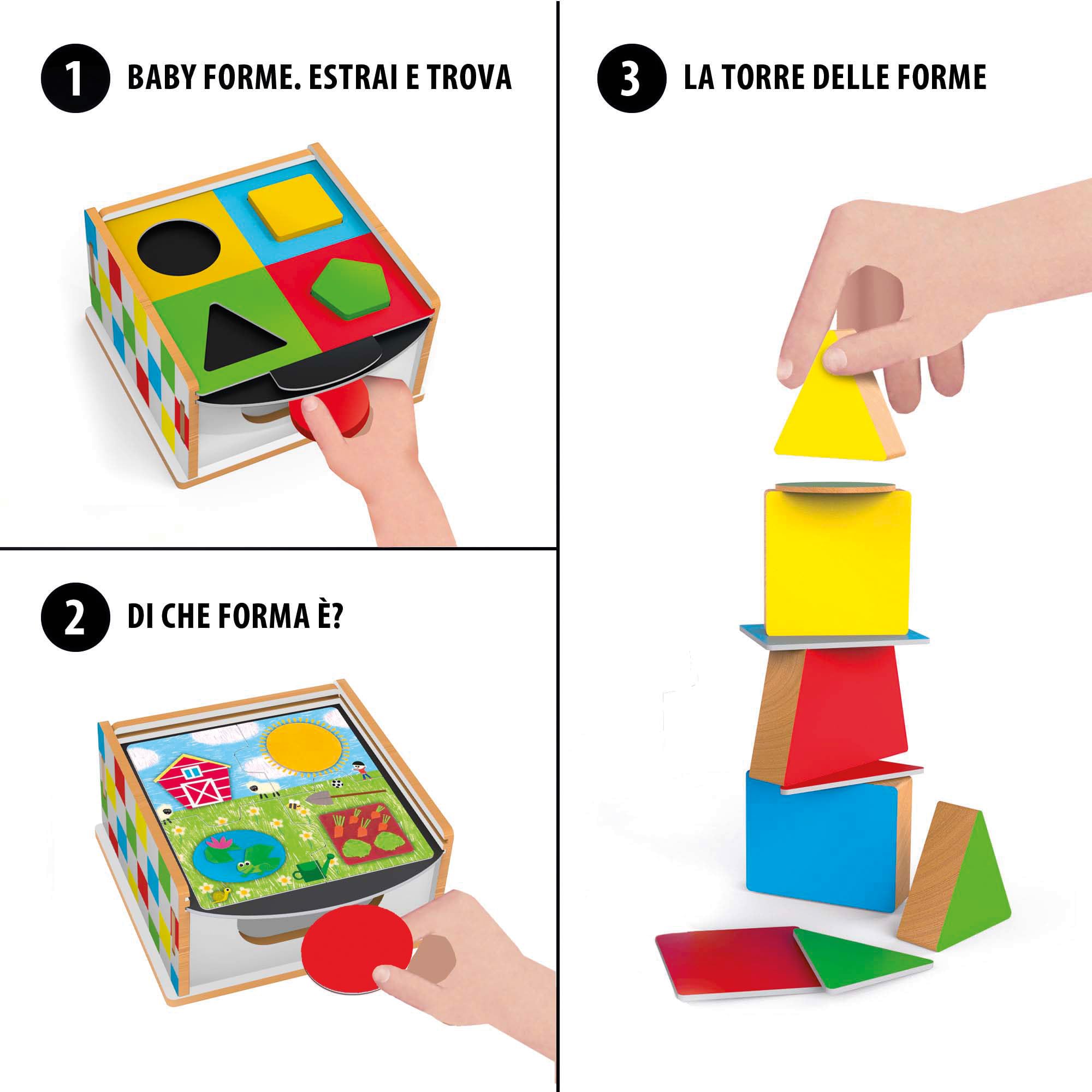Headu Banchetto Sensoriale IT57182 gioco montessori vecchia versione legno