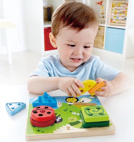 Hape E0425 forme impilabili legno animali