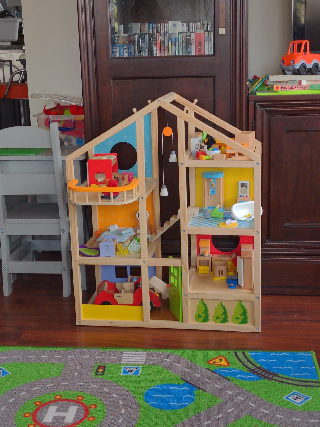 Hape Cameretta Moderno mobili casa bambole legno