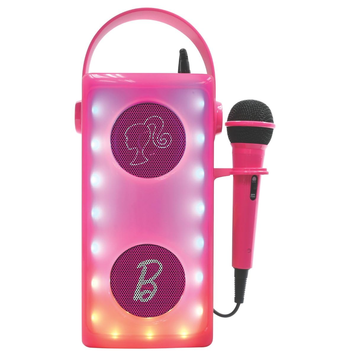 Lexibook Barbie BTP185BBZ altoparlante bluetooth rosa con microfono