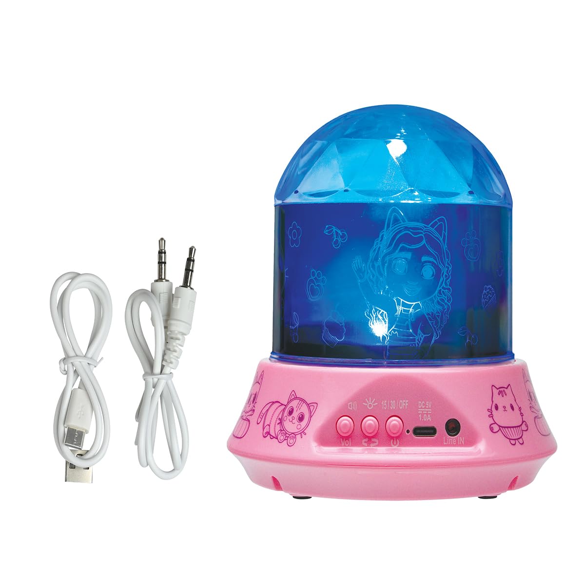 Lexibook Gabby's Dollhouse NLJ035GDH luce notturna con speaker