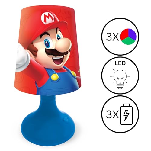 Lexibook Nintendo MLT10NILXB lampada comodino luce soffusa