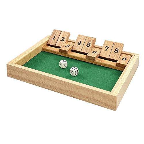 Small Foot Weiblespiele 300409 Shut The Box gioco in legno