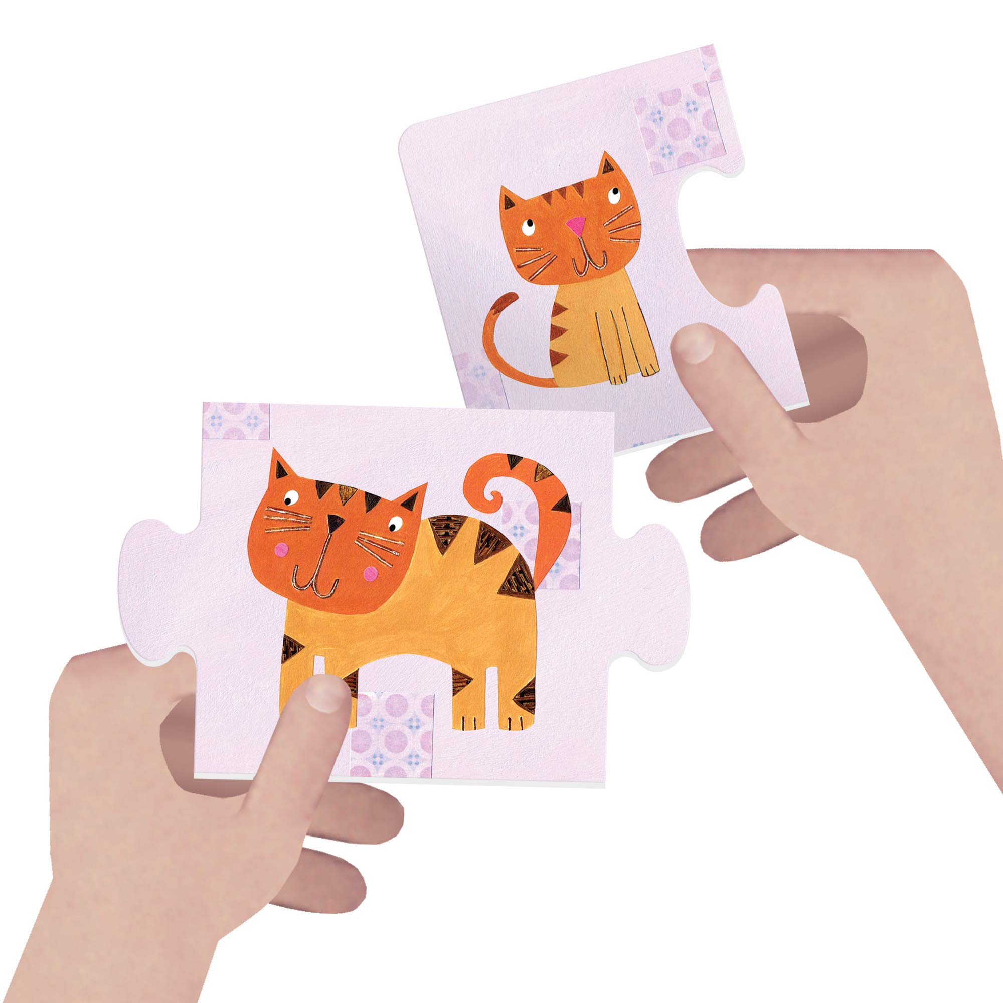 Headu Cuccioli e Pappa puzzle associazione logica 2-4 anni