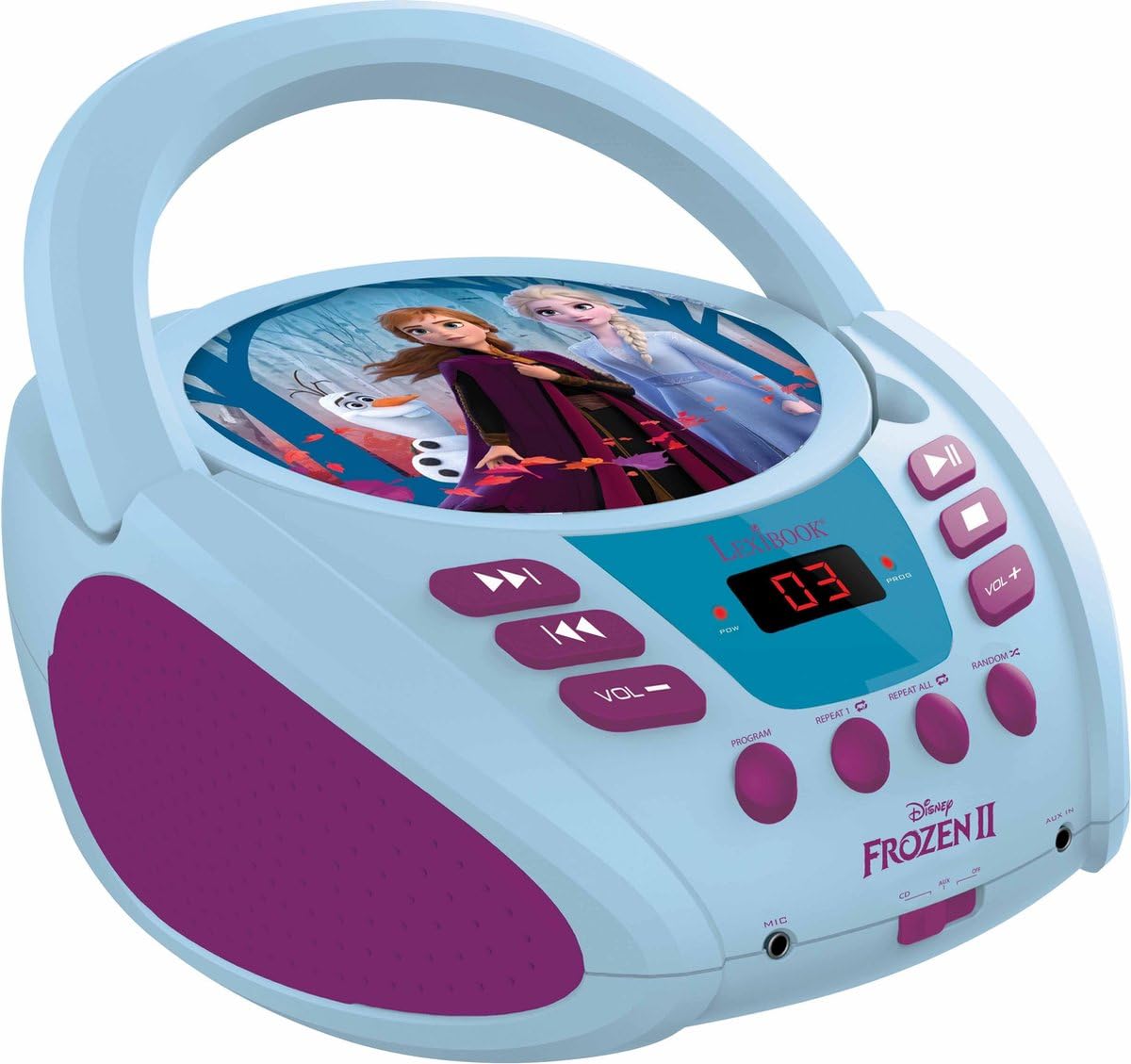 Lexibook Unicorno RCD108UNI lettore CD radio USB