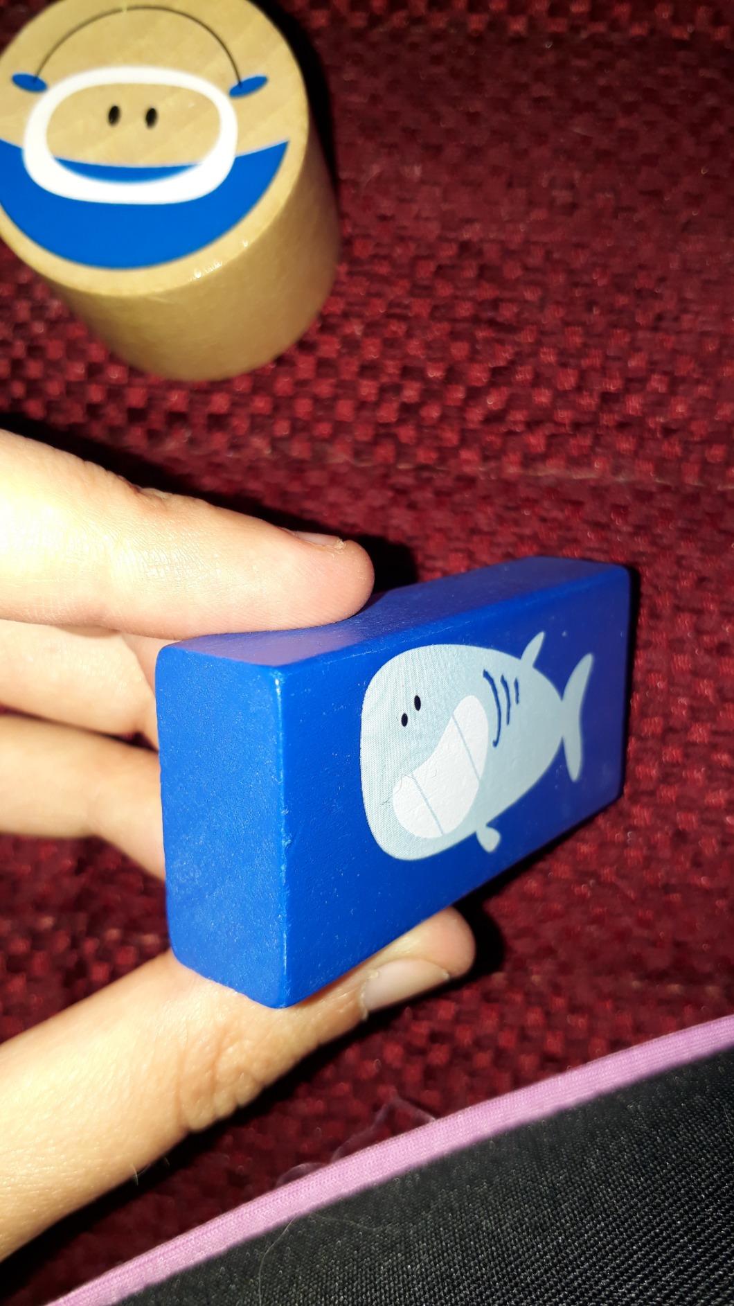 smallfoot Zoo cubetti costruzioni legno 50 pezzi animali