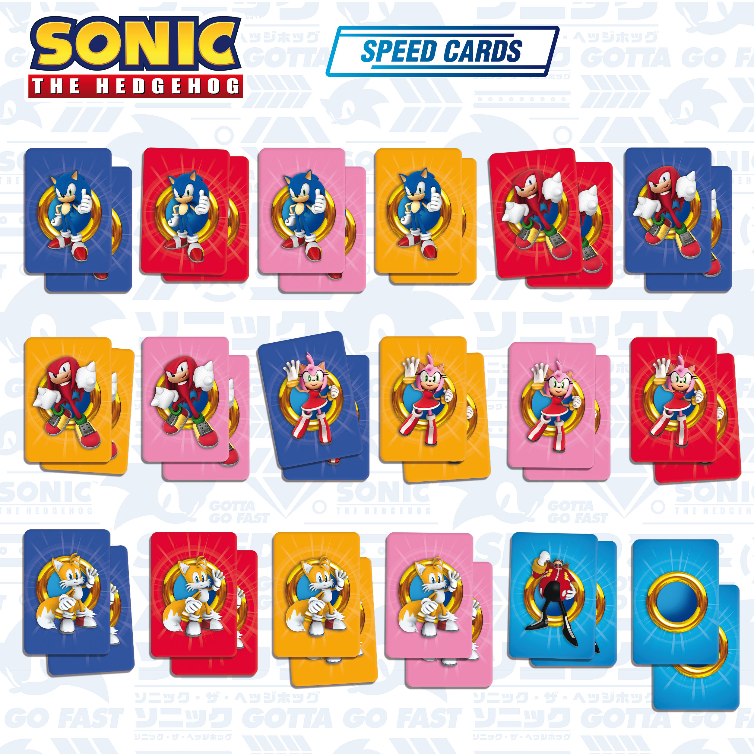 Lisciani Sonic Speed Cards gioco di carte per bambini