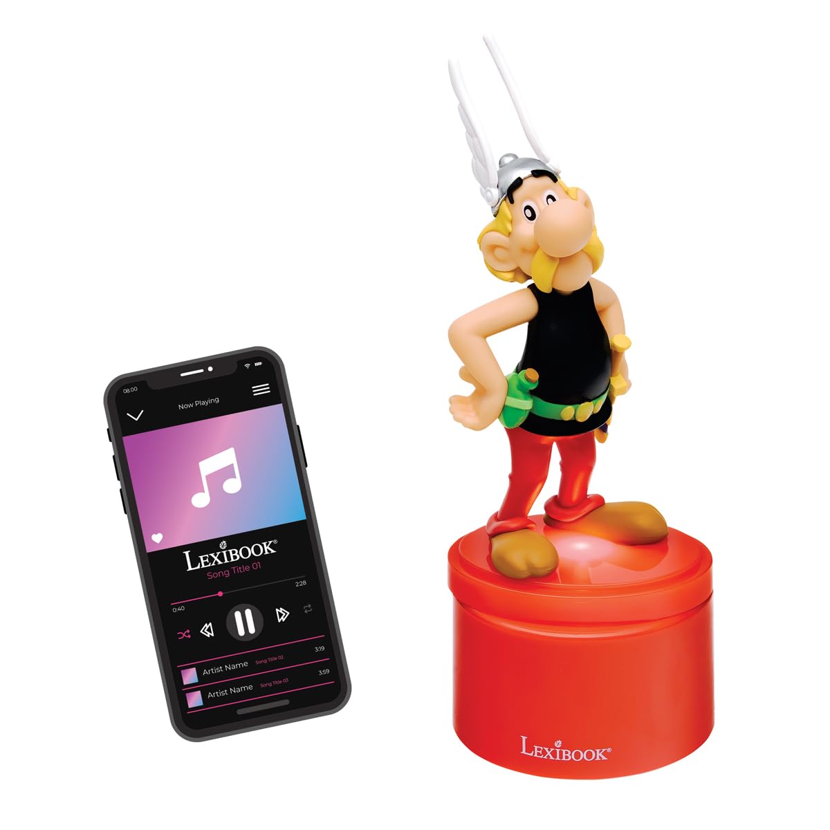 Lexibook Asterix NS02AX2 altoparlante bluetooth con luce