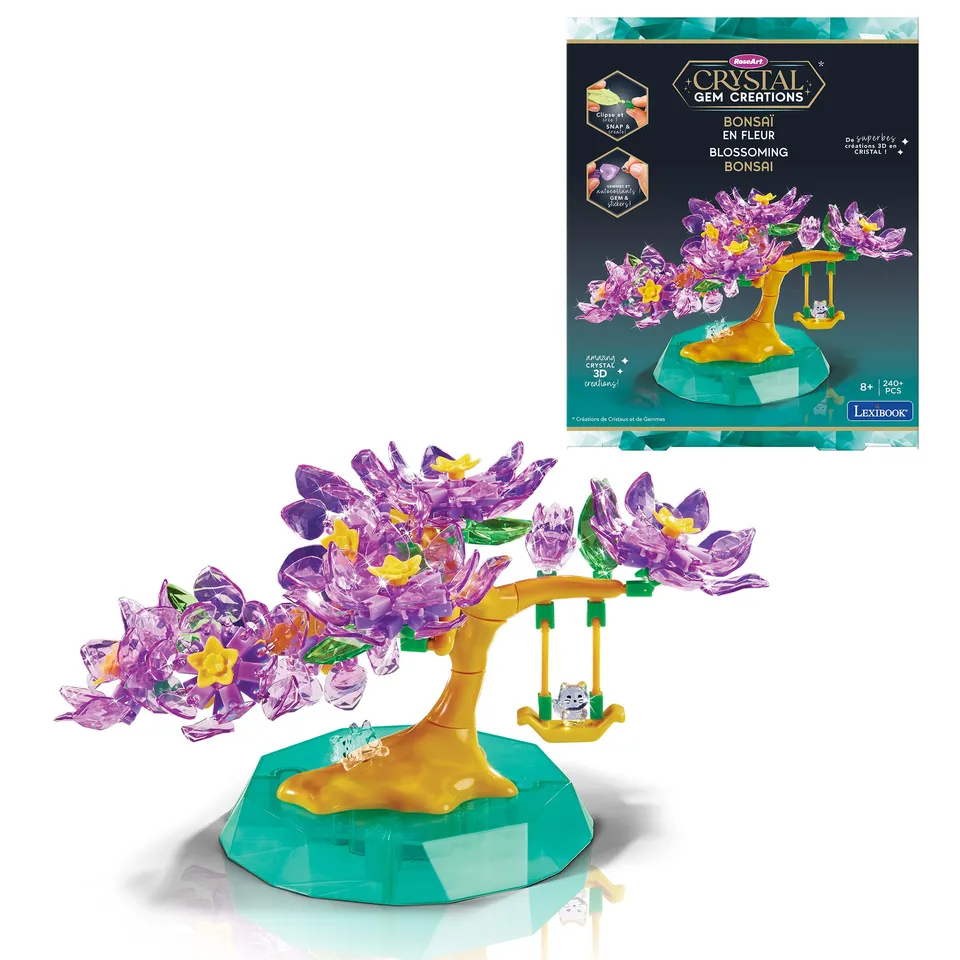 Lexibook Cristallo CRSS58 kit bonsai fiorito con gemme