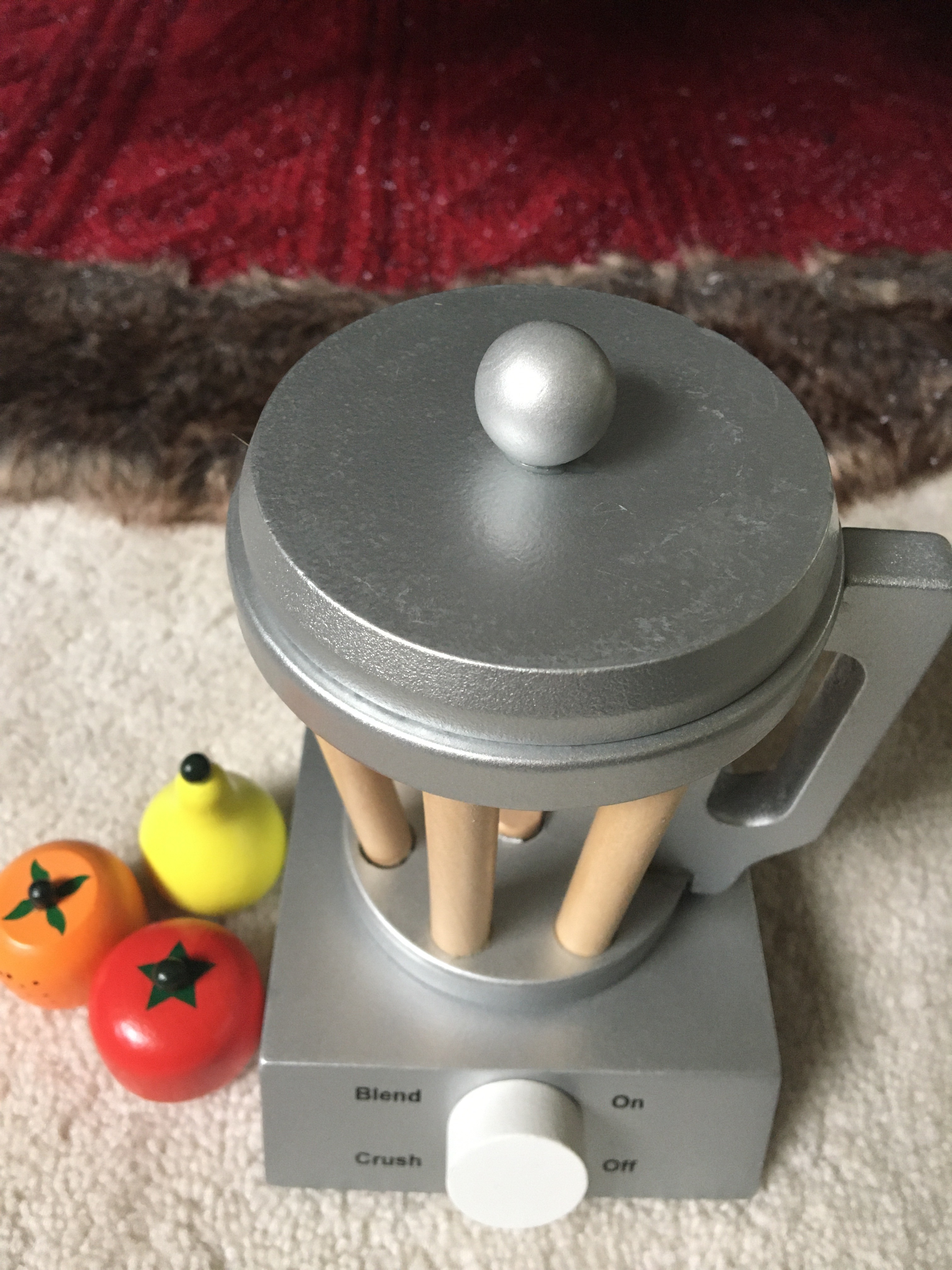 smallfoot 10596 Frullatore cucina gioco legno con frutta