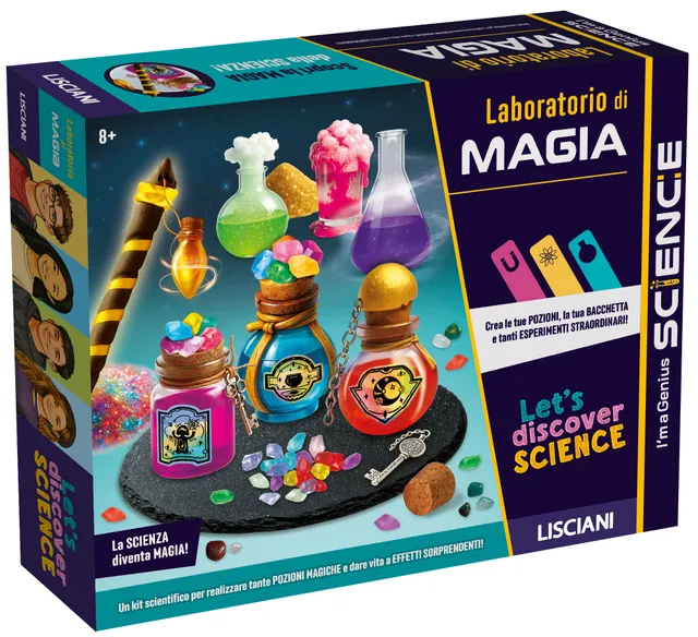 Lisciani I'm a Genius Laboratorio di Magia kit pozioni