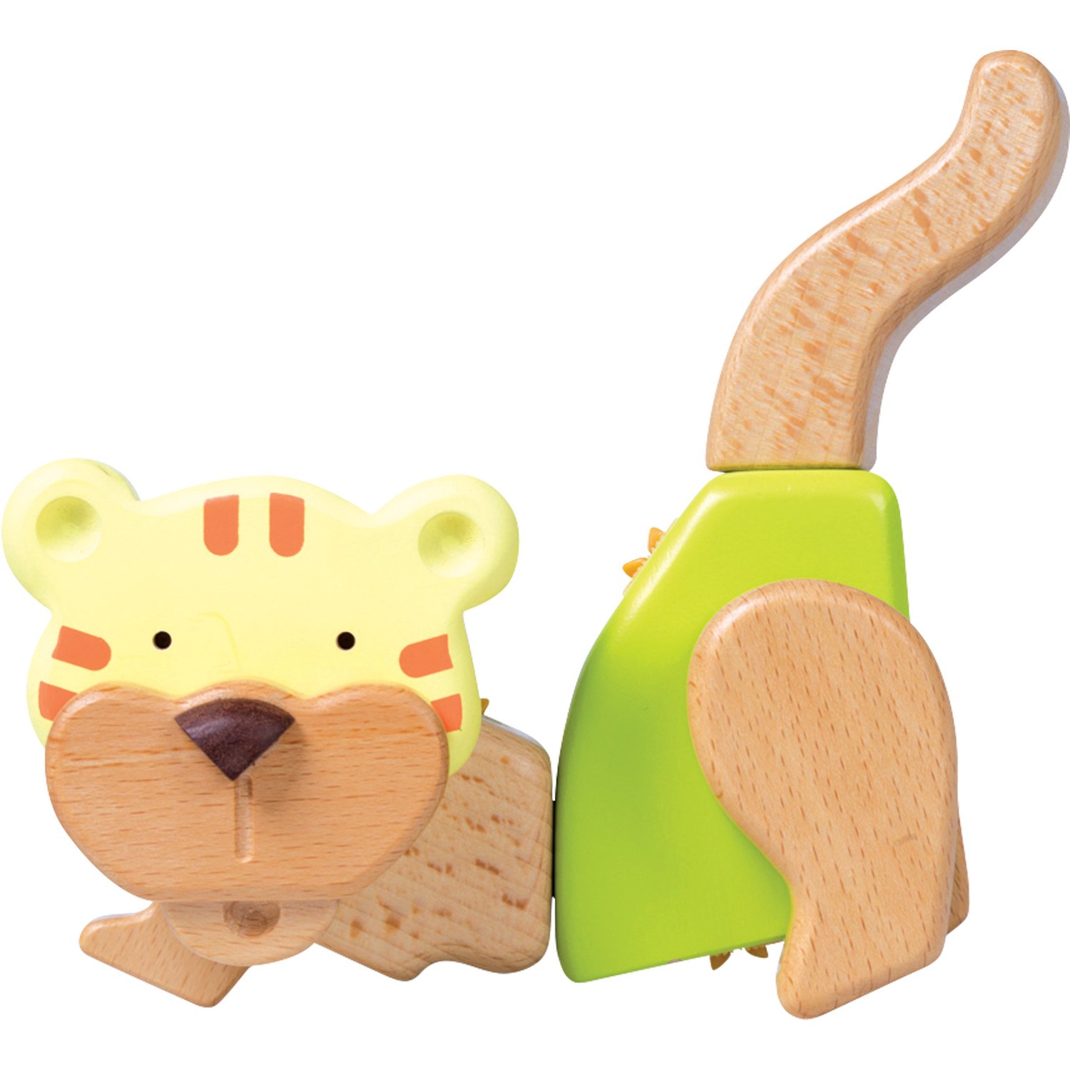 smallfoot 9834 kit costruzioni tigre in legno per motricità