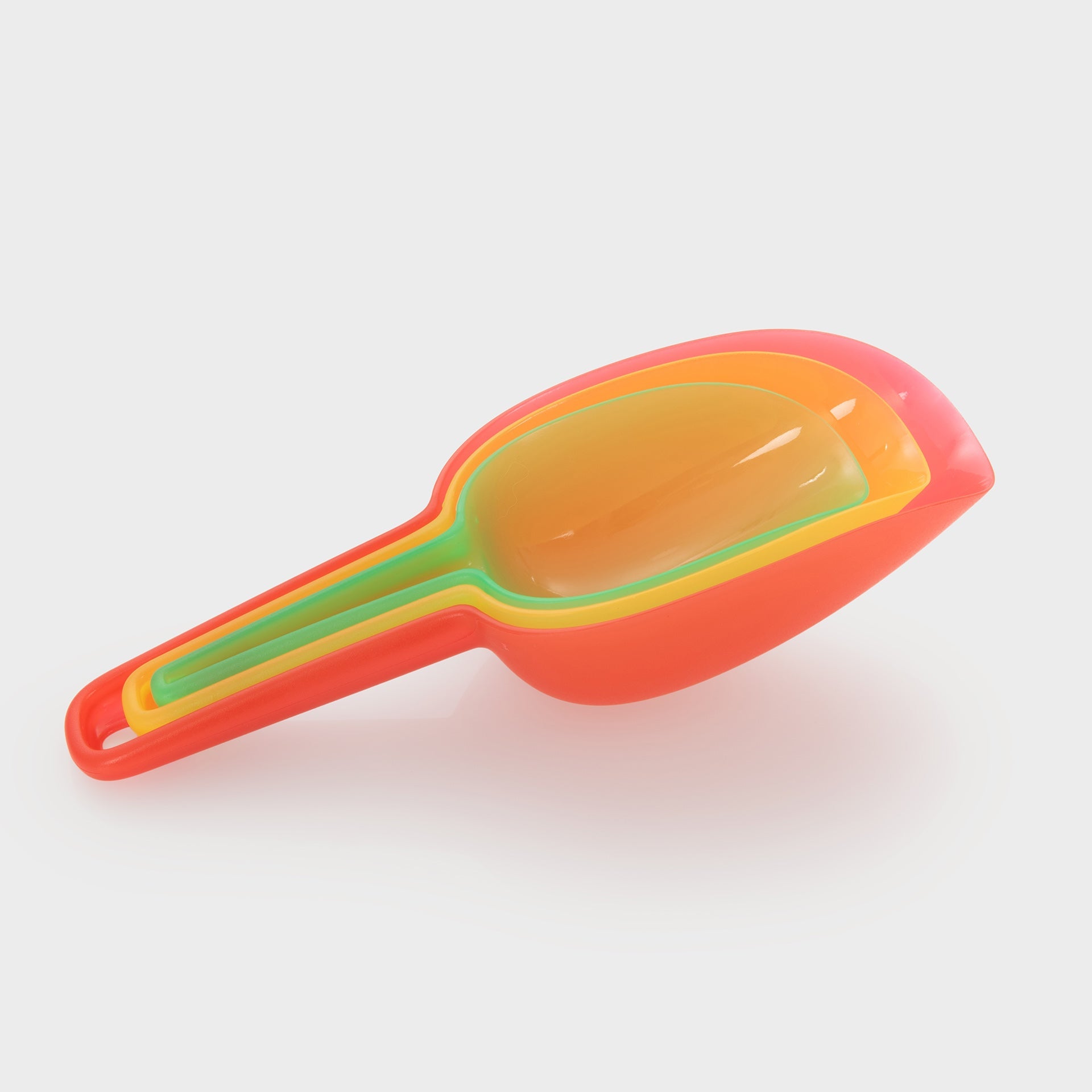 Tickit Translucent Colour Nesting Scoops palette 3 pezzi traslucide