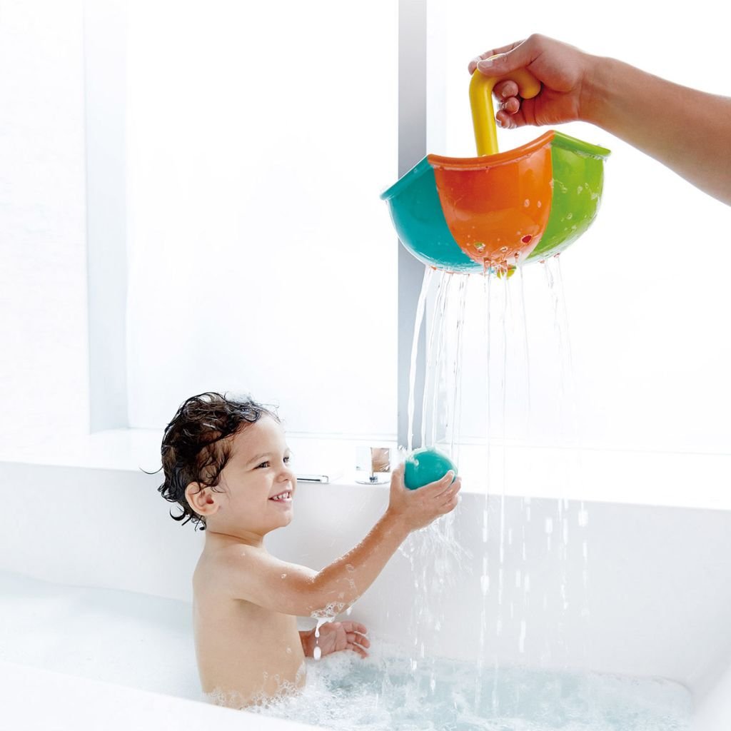 Hape E0206 Set ombrelli colorati gioco spiaggia