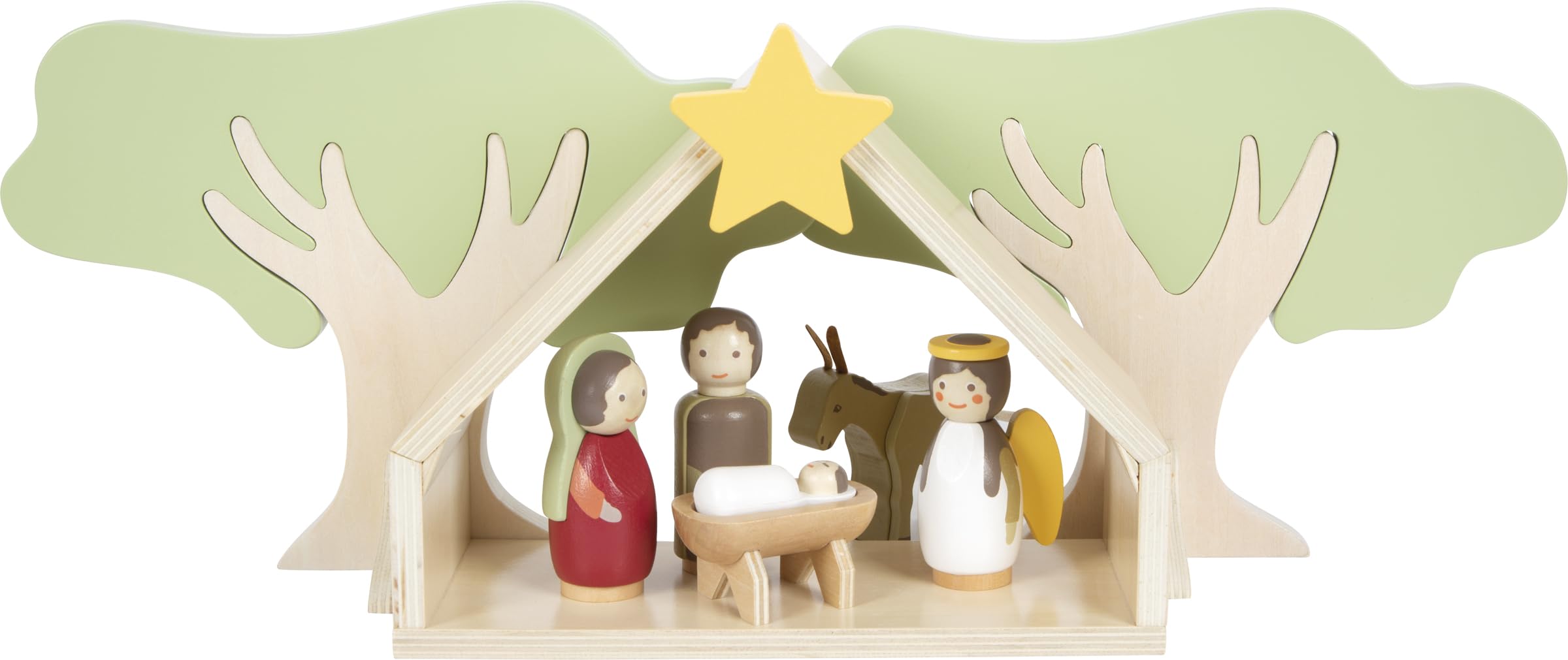 Smallfoot 12356 presepe in legno set gioco Small Natale