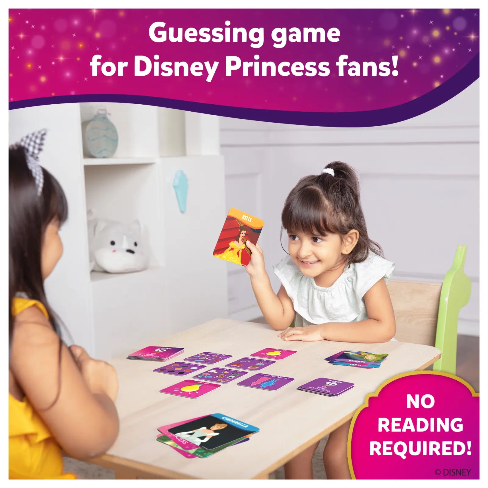 Skillmatics Guess in 10 Junior Disney Princess carte 3-6 anni