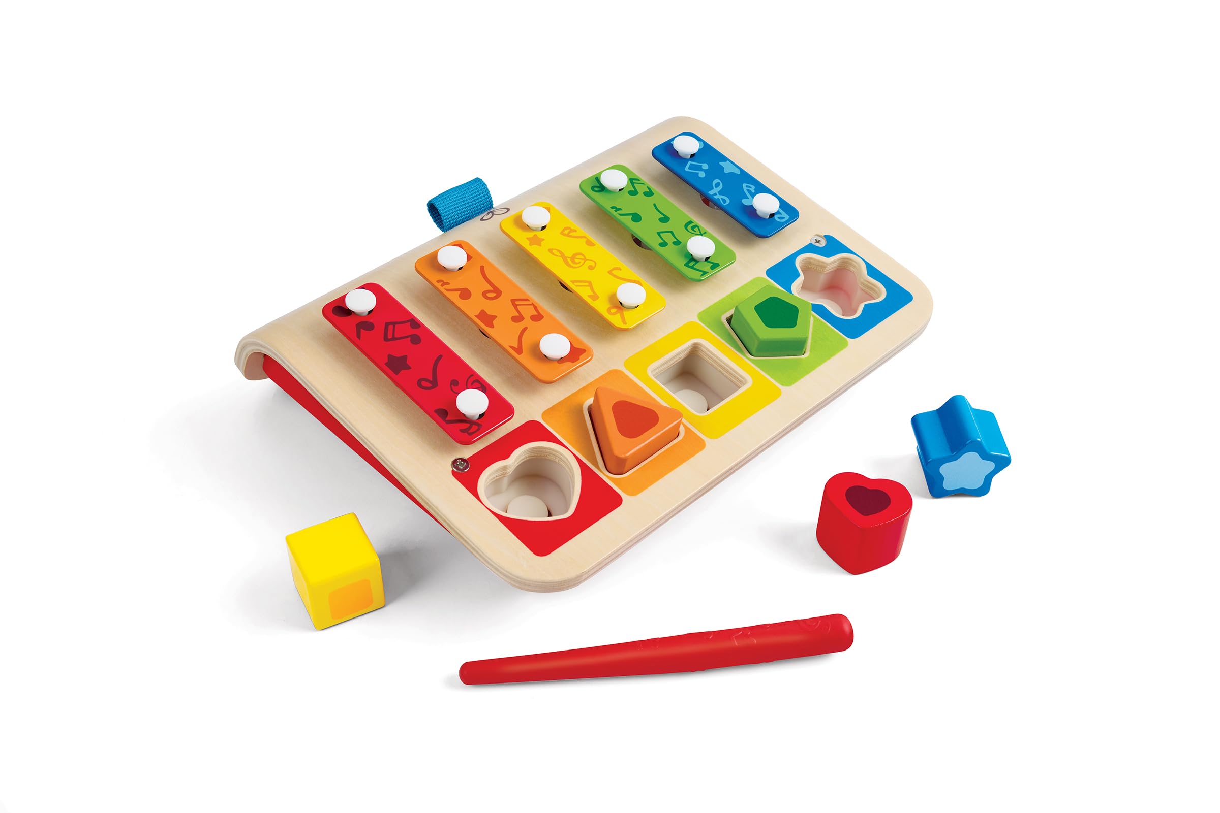 Hape Xilofono Forme Geometriche giocattolo musicale 12m+