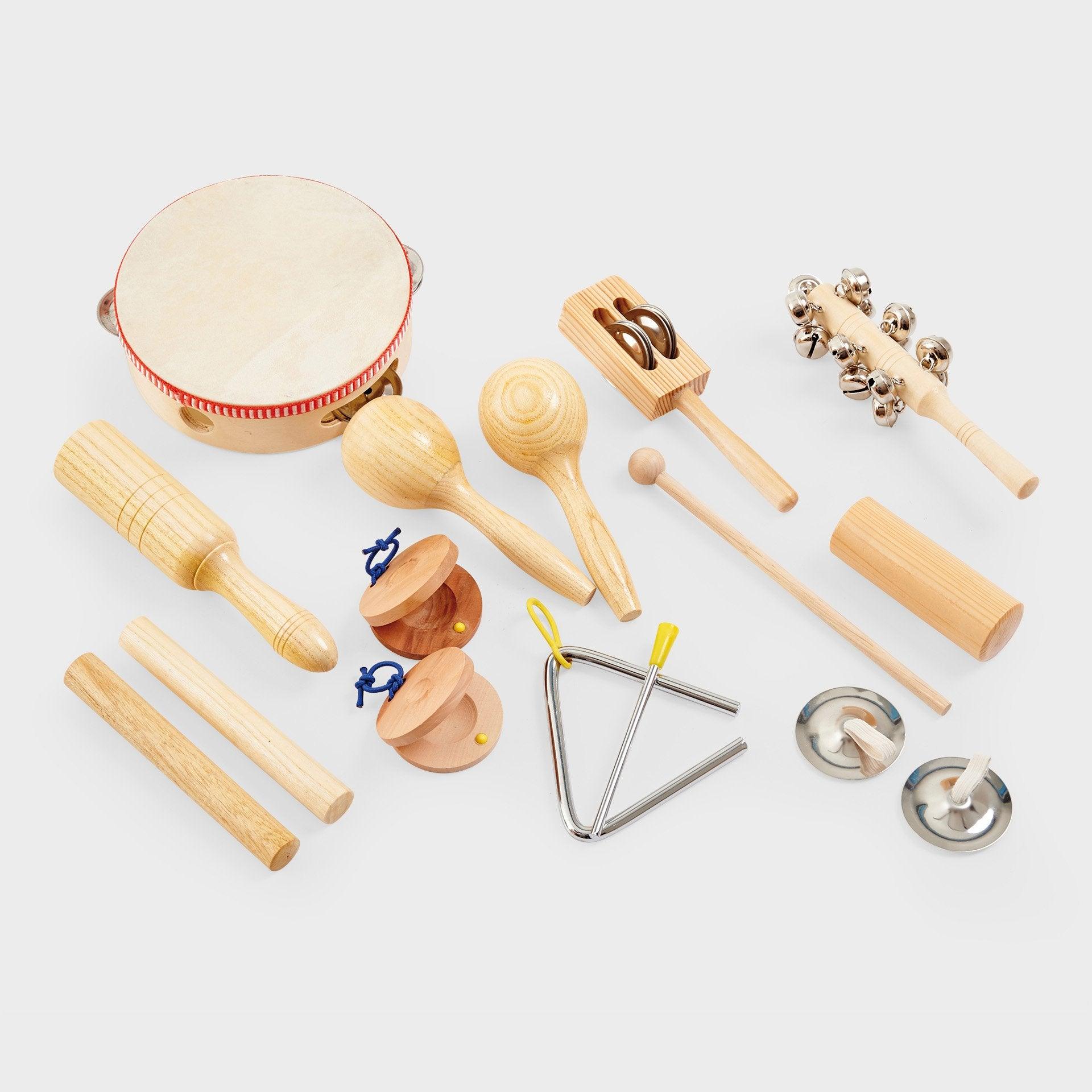 Tickit Percussion Set strumenti musicali in legno