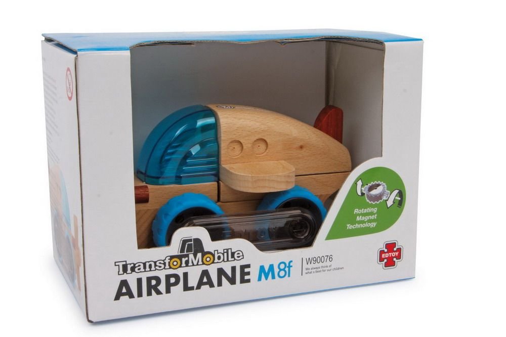 smallfoot Aeroplano M aereo in legno naturale