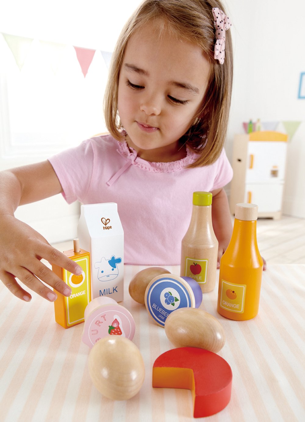 Hape E3108 ingredienti base giocattolo cucina sani