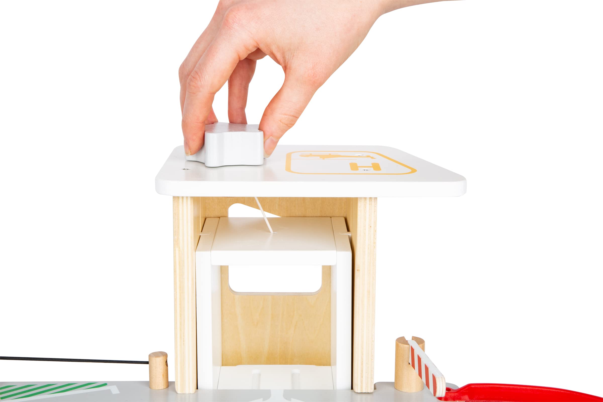 smallfoot 11676 autosilo premium legno 3 piani 2 auto
