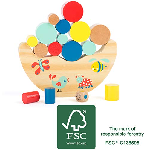 smallfoot Move it! gioco equilibrio legno bambini 3 anni