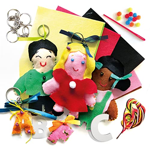 Headu Pupazzetti di Stoffa kit cucito 5-10 anni feltro