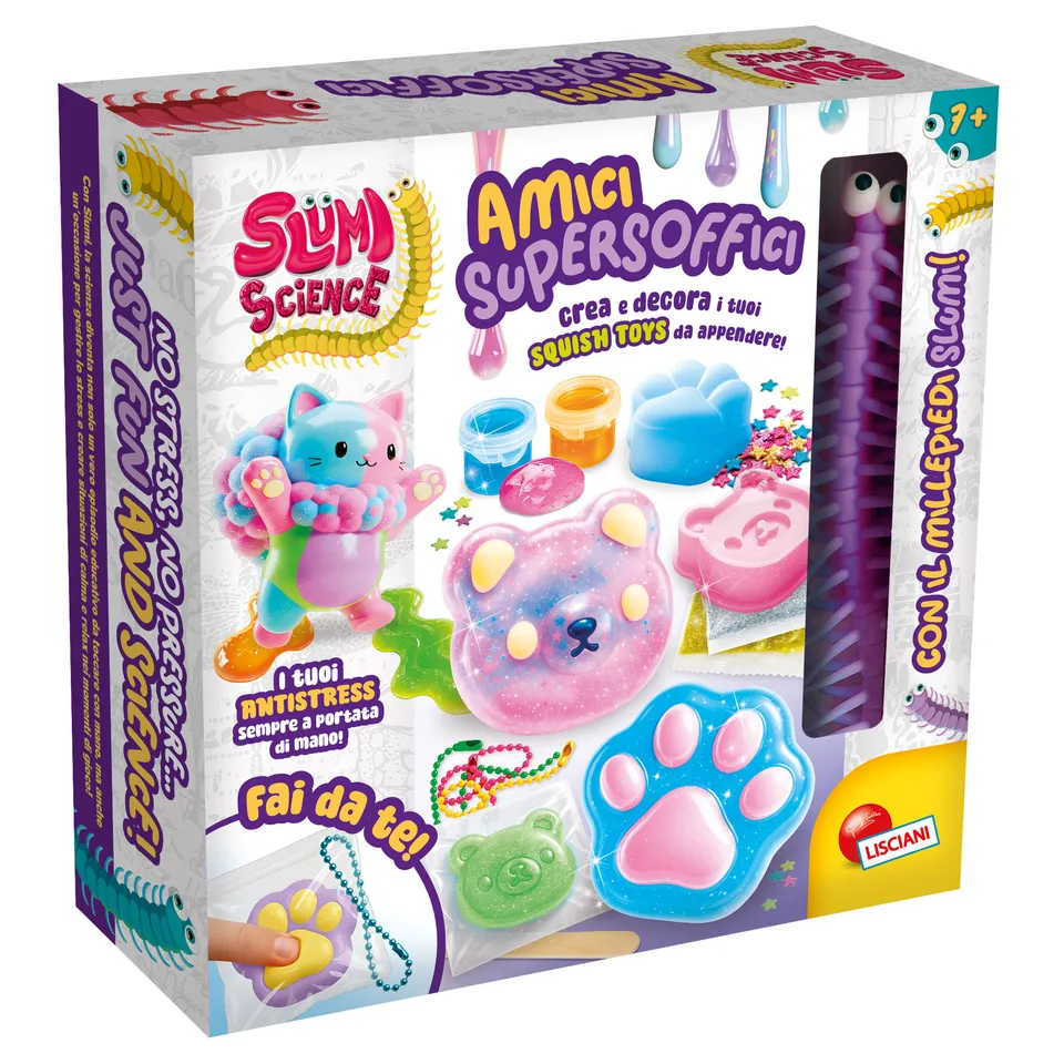 Lisciani Slumi Science Amici Supersoffici slime antistress