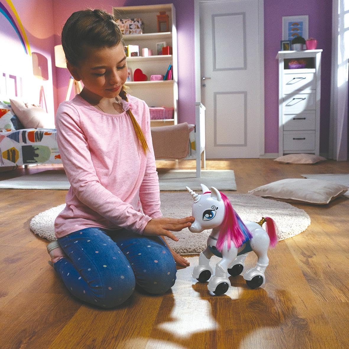 Lexibook Power Unicorn UNI01LXB robot unicorno programmabile