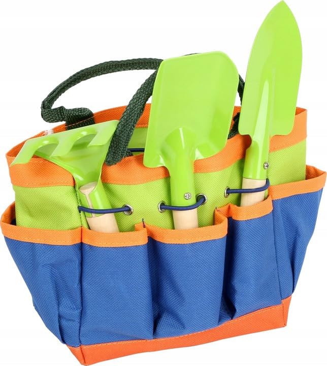 smallfoot 12015 borsa da giardino bambini con attrezzi