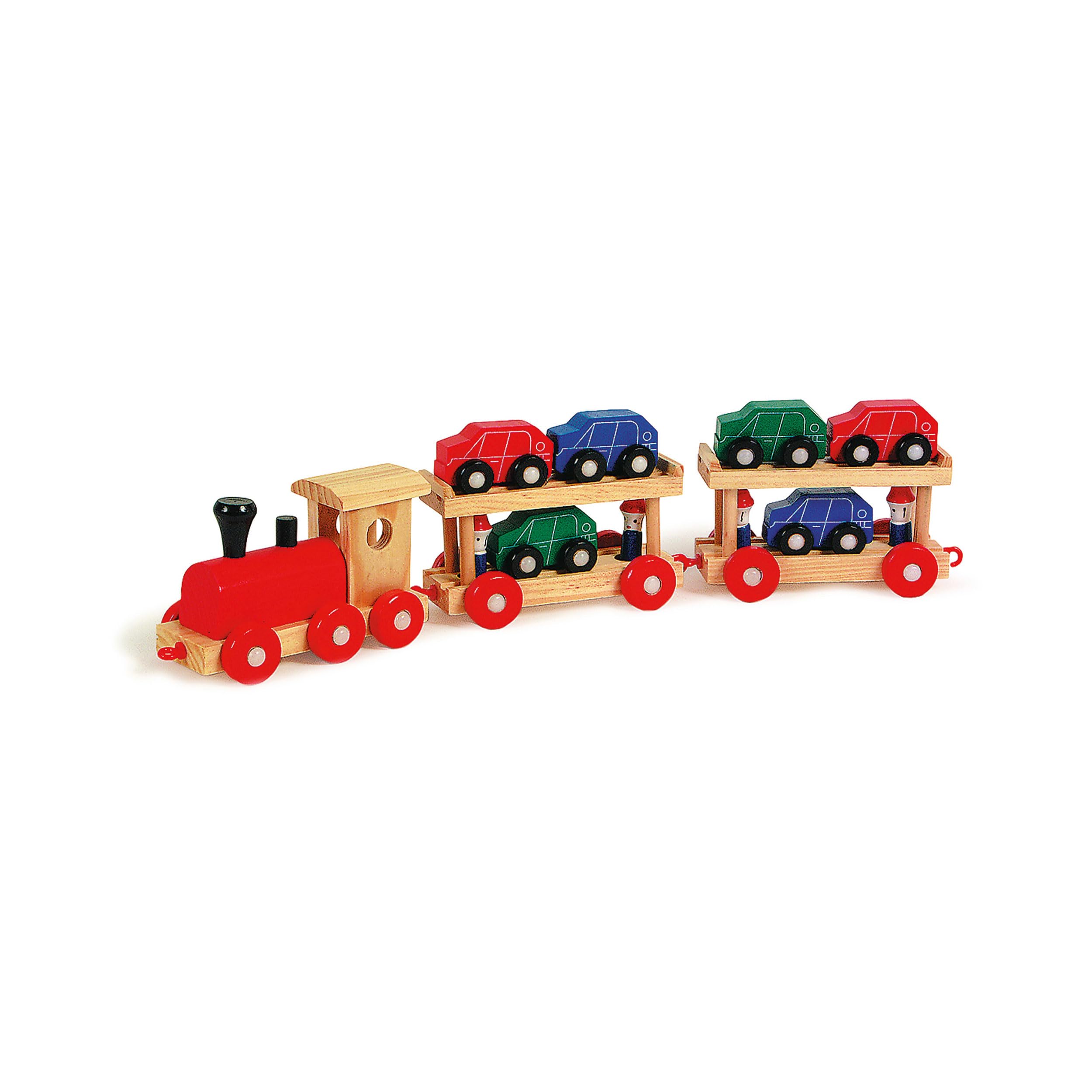 smallfoot 7006 autotreno legno con 8 auto