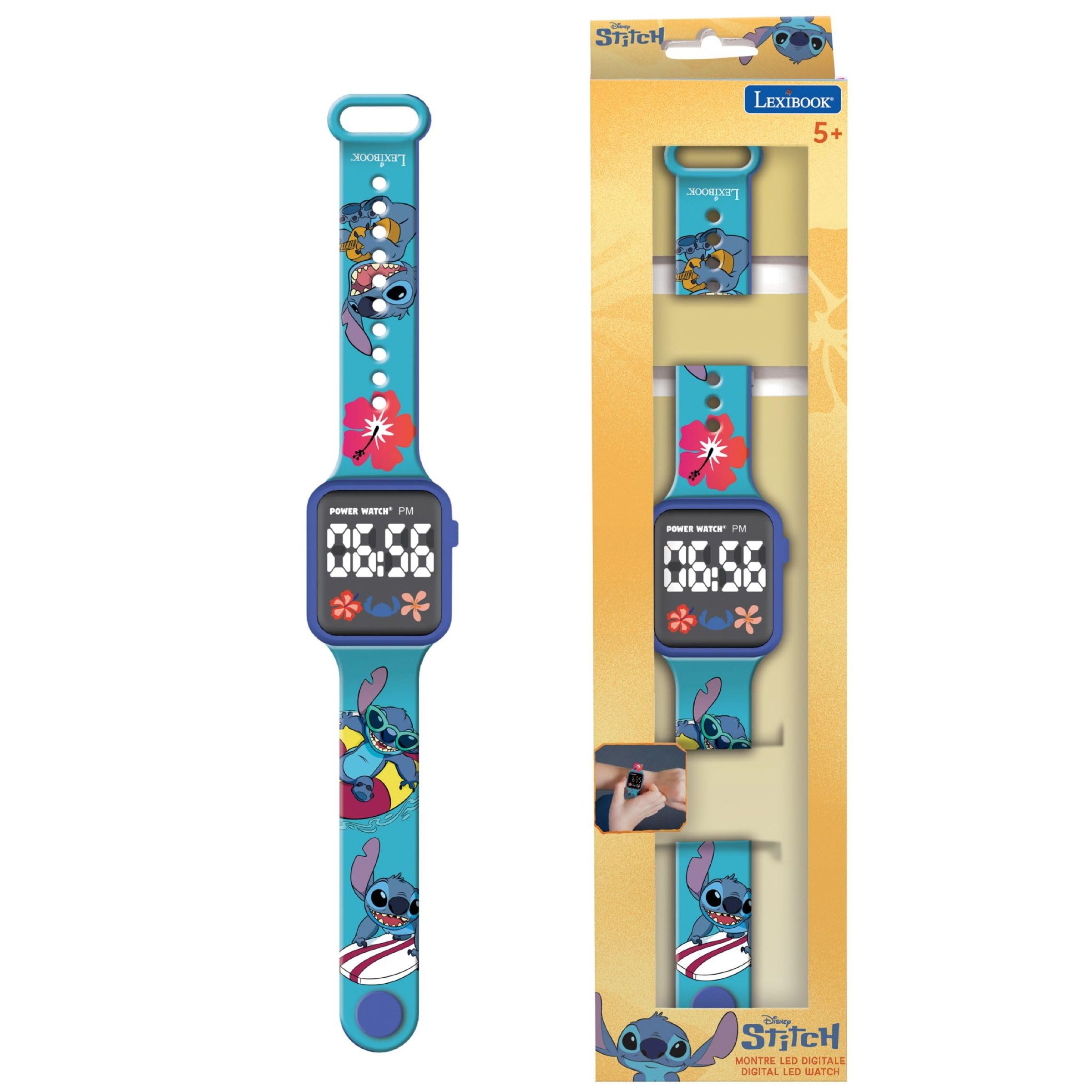 Lexibook Disney Stitch DMW060D orologio digitale blu One Size