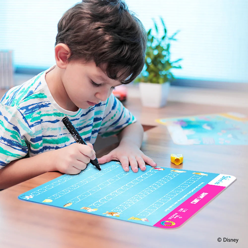 Skillmatics I Can Write Disney Princess schede cancellabili 3-6 anni