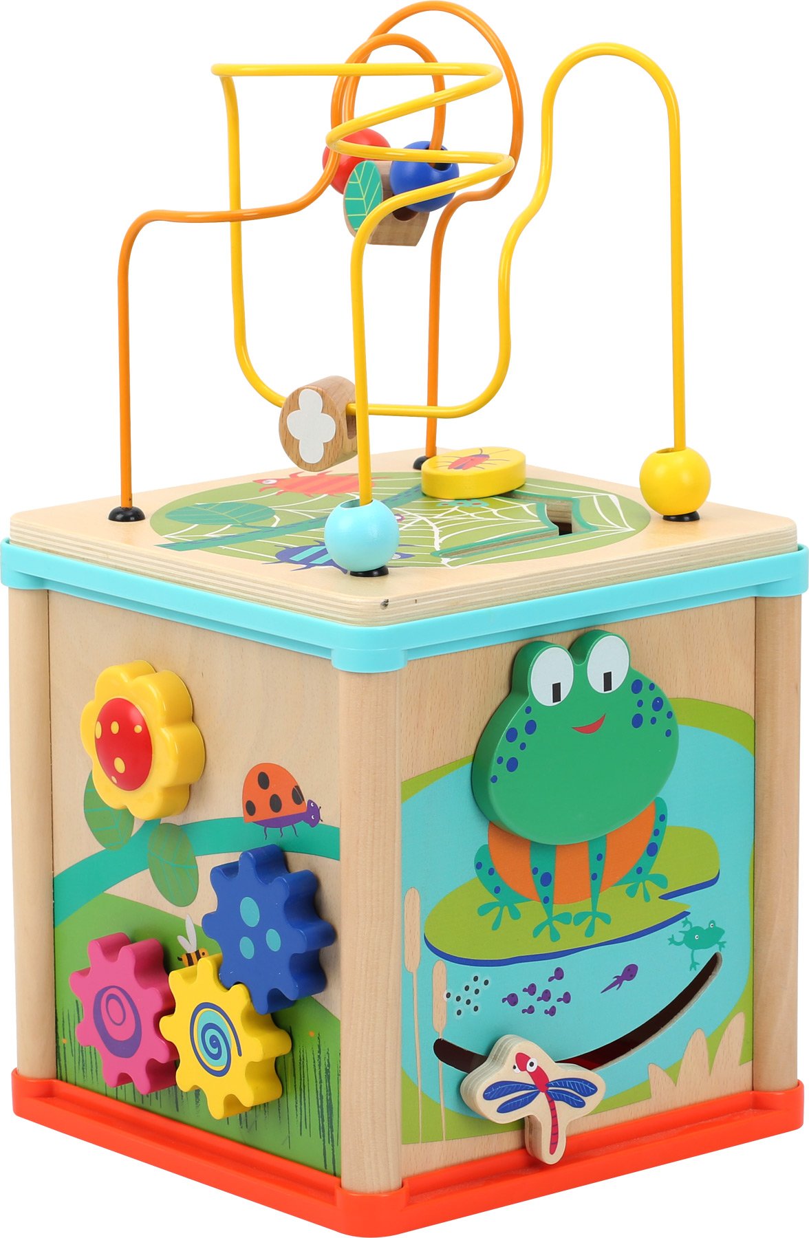 smallfoot 10622 Giardino cubo motricità legno 20 cm