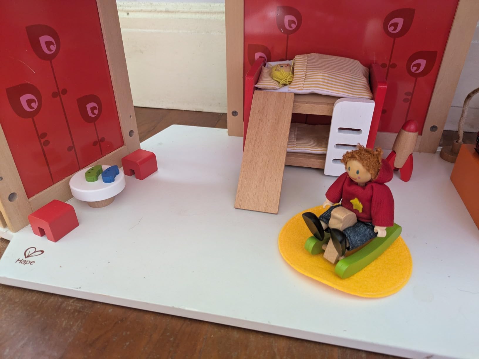 Hape Cameretta Moderno mobili casa bambole legno