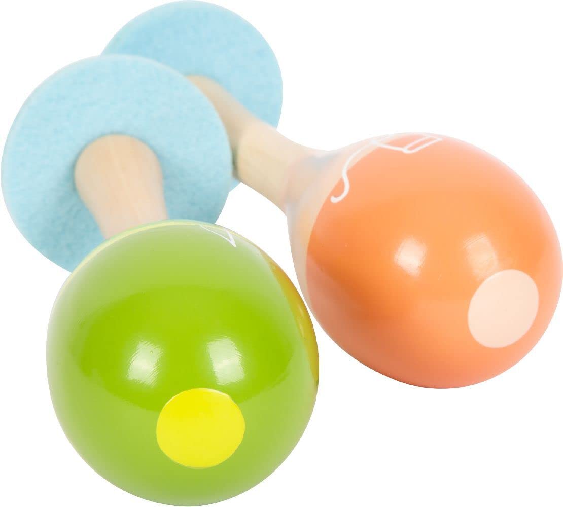 smallfoot Groovy Beats maracas in legno 2 pezzi bambini