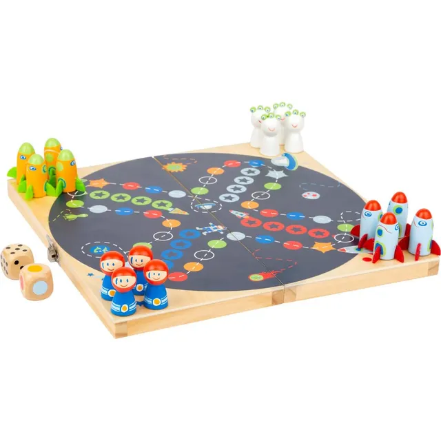 smallfoot Space Ludo gioco da tavolo in legno