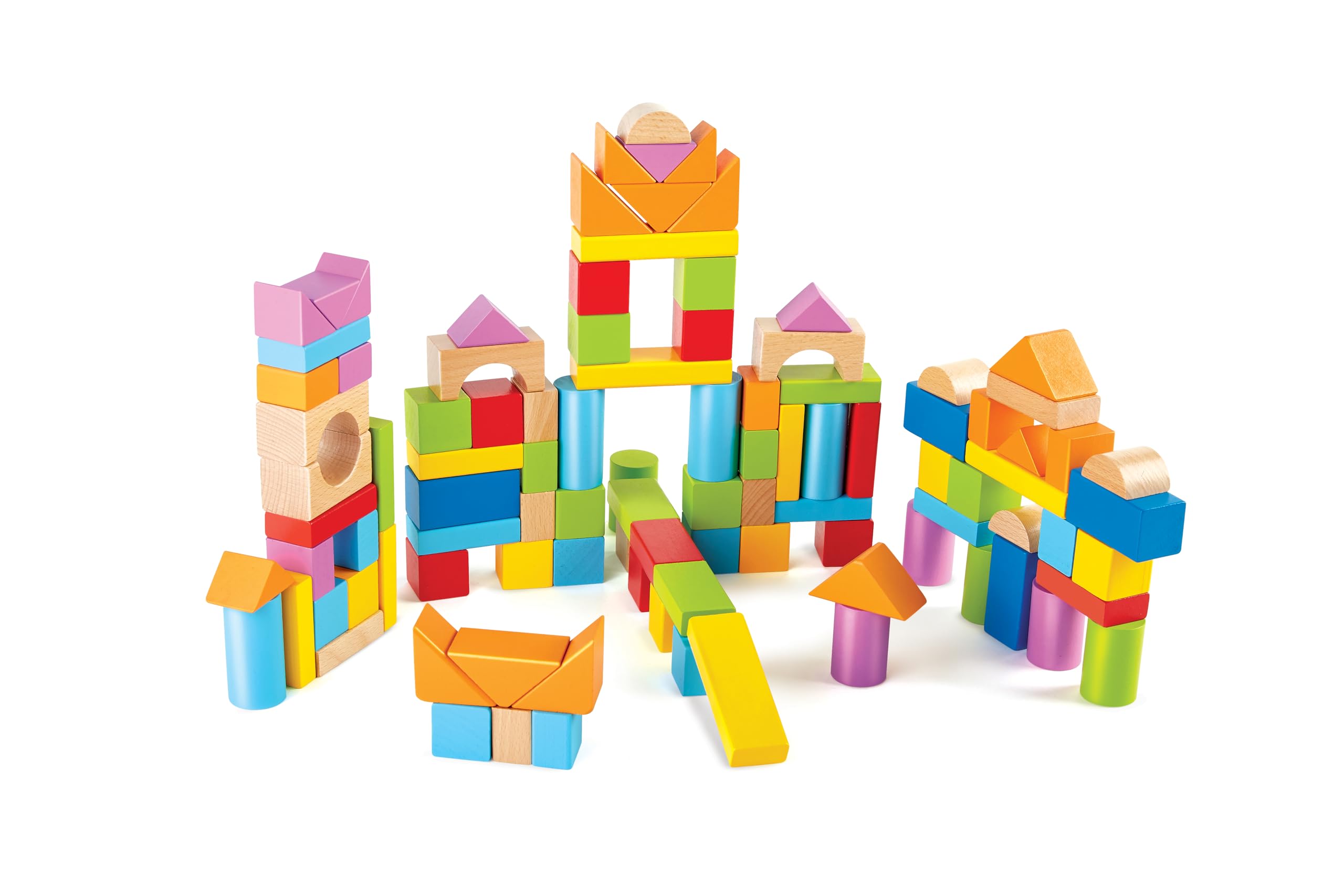 Hape Fantastici Blocchi E8247 Costruzioni Legno 101 Pezzi