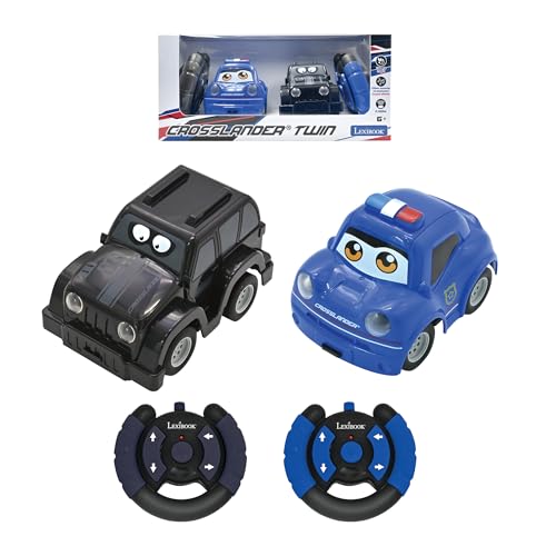 Lexibook Crosslander Twin RC12 auto radiocomandate polizia ladri
