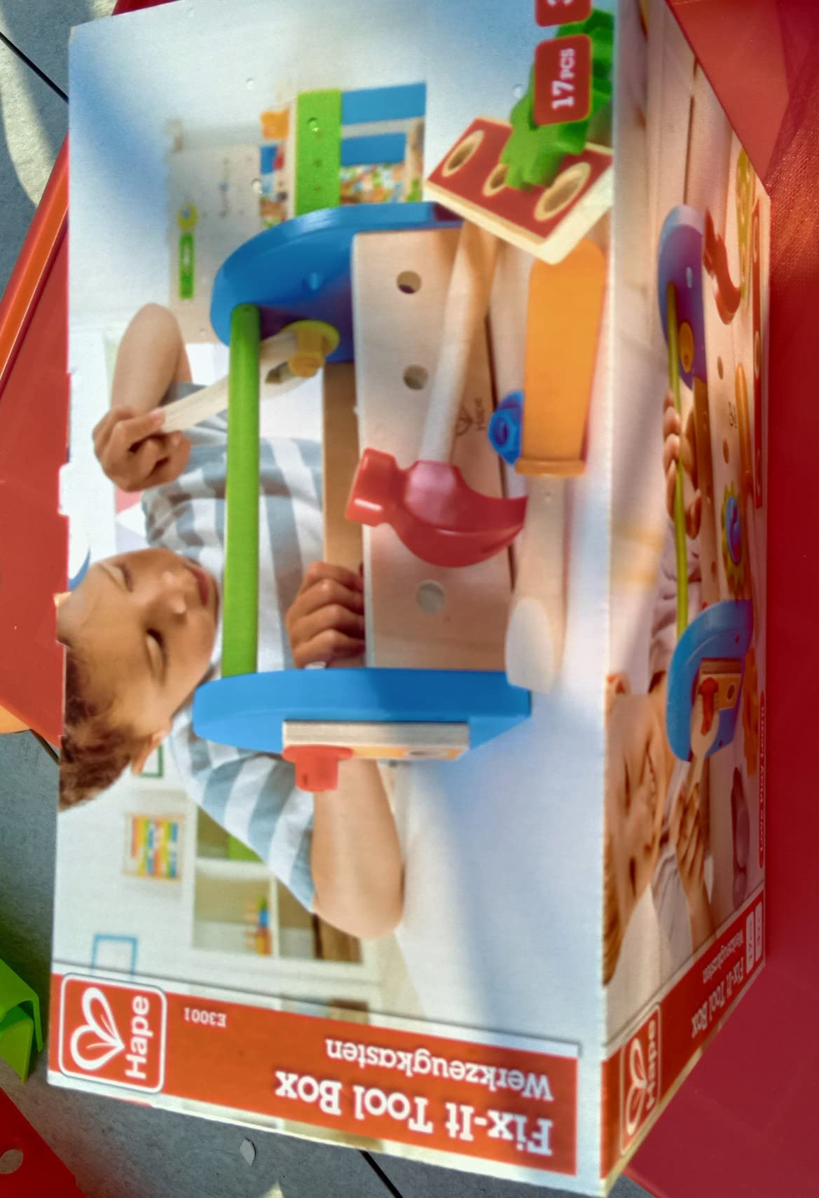 Hape Cassetta Attrezzi gioco legno con utensili dai 3 anni