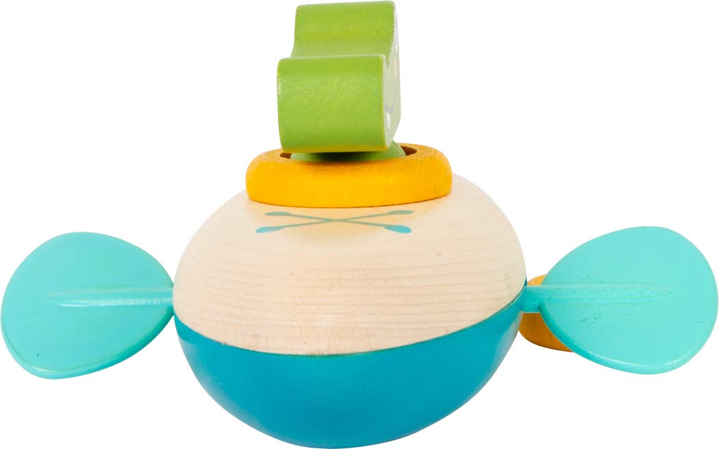 smallfoot 11655 canoa coccodrillo gioco bagnetto a carica