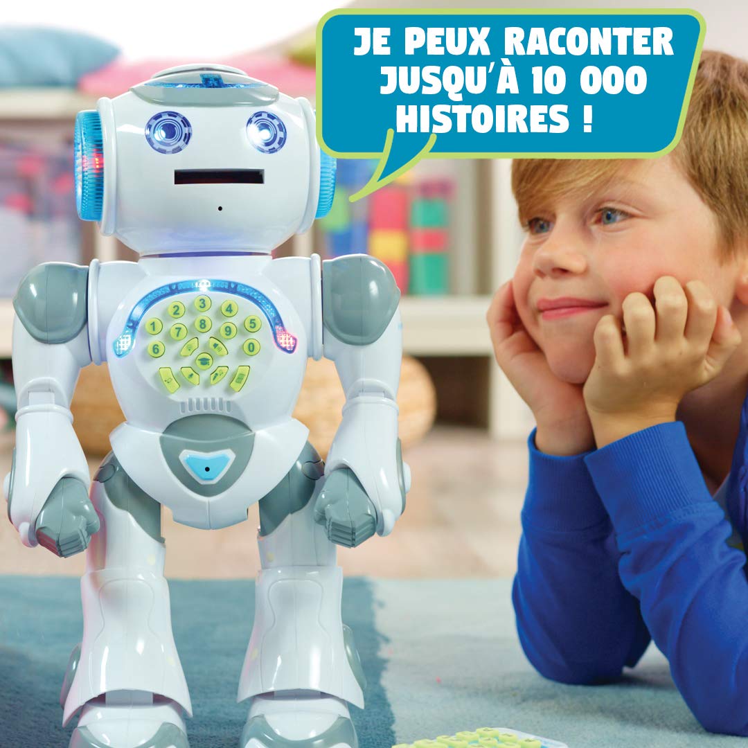 Lexibook Powerman Max ROB80FR robot parlante francese