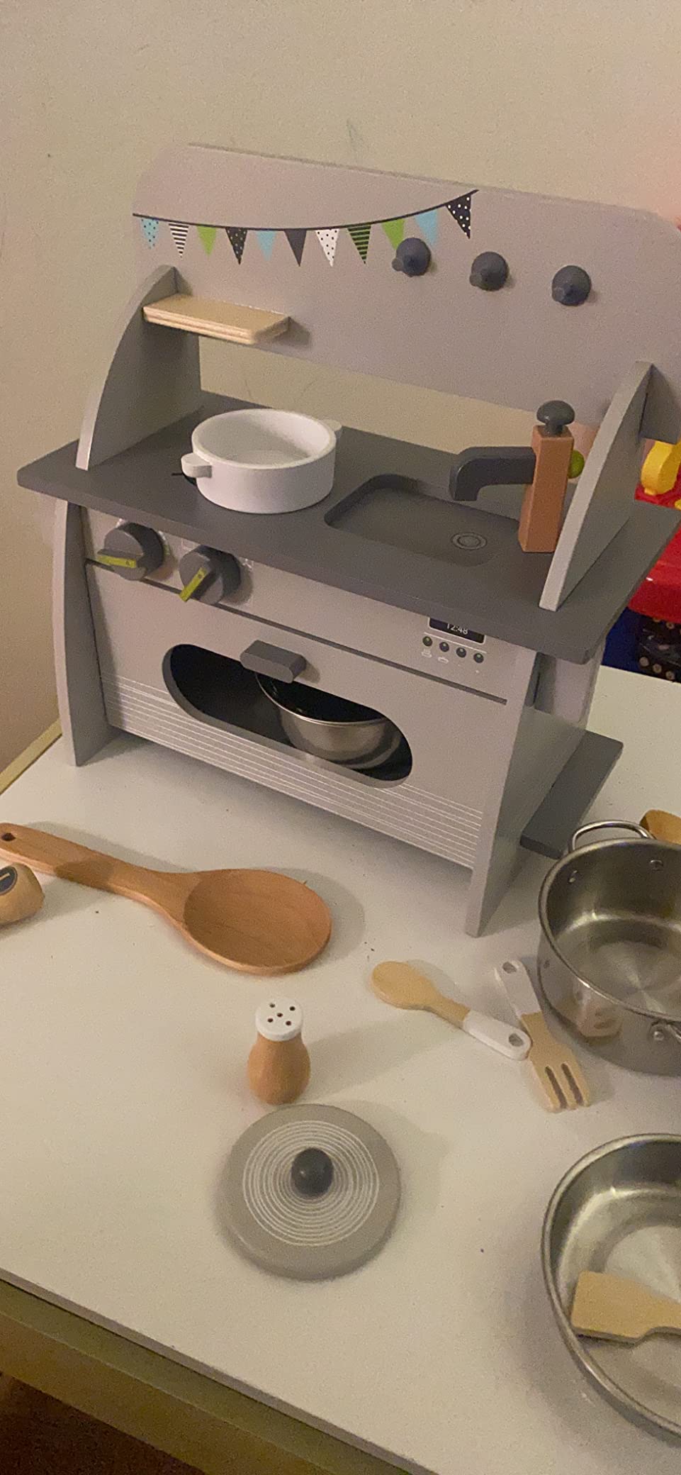 smallfoot Cucina Compatta Cucina in Legno per Bambini 3 Anni